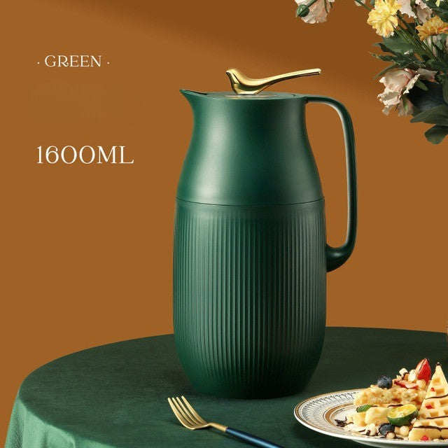 ThermoMax | Large Minimalist Insulated Stainless Steel Bottle – Double Wall Thermal Flask