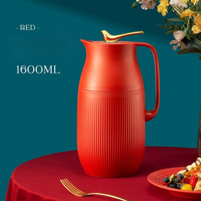 ThermoMax | Large Minimalist Insulated Stainless Steel Bottle – Double Wall Thermal Flask