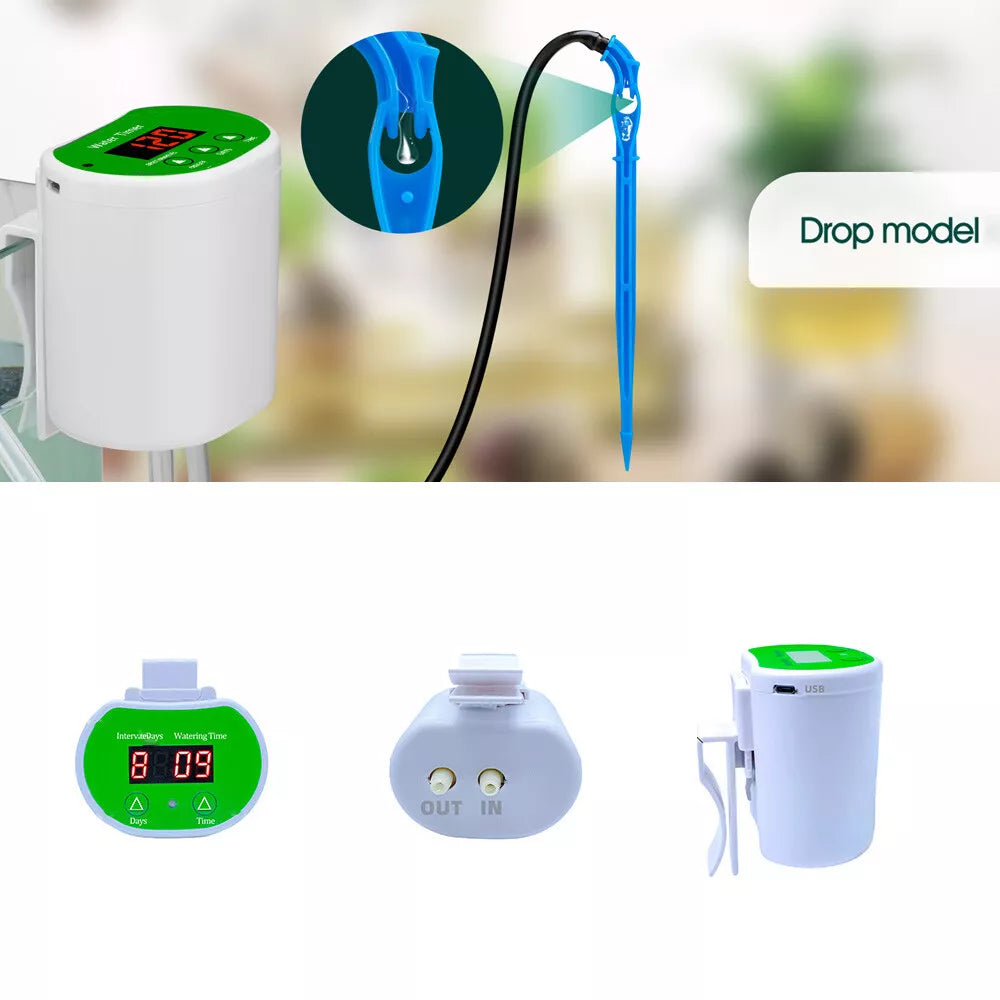 Automatic Watering System for Indoor Plants | Smart Irrigation with Pump & Timer