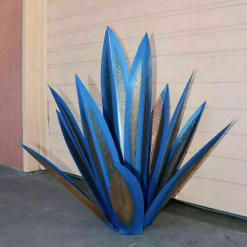 Eternal Agave – Handcrafted Rust-Proof Metal Garden Sculpture for Indoor & Outdoor Decor