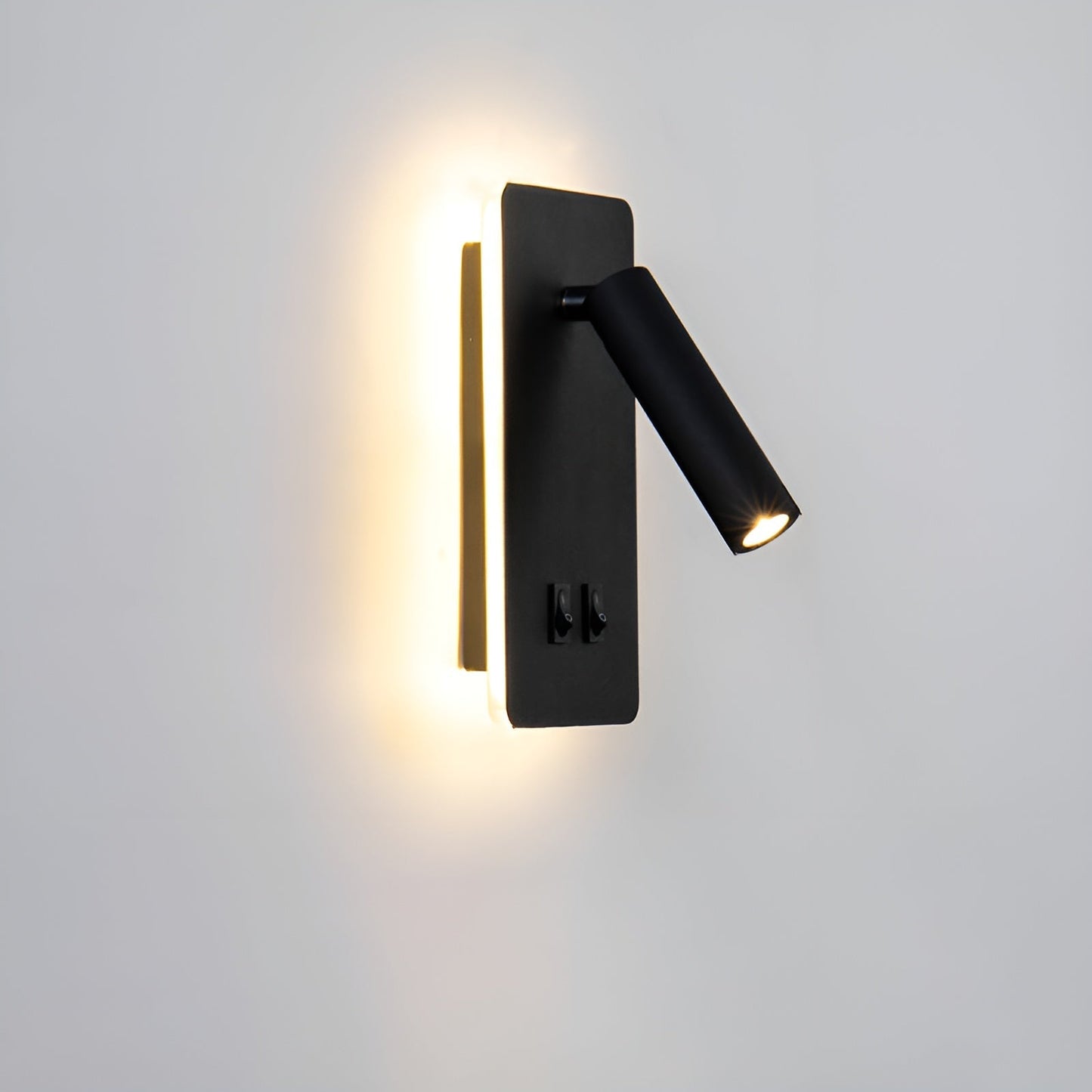 Swivel330 | Minimalist Cylinder Wall Light – Adjustable 330° Rotating LED Sconce