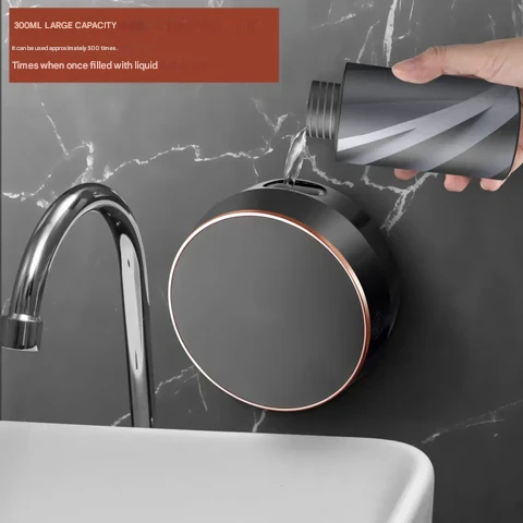 Cleon 5-in-1 Smart Automatic Soap Dispenser with LED Display – Touchless, Rechargeable & Wall-Mountable