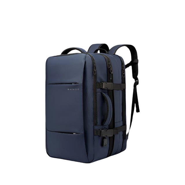 URBANFORM Business Backpack – Expandable, Waterproof, USB Charging Port & 17.3" Laptop Compartment