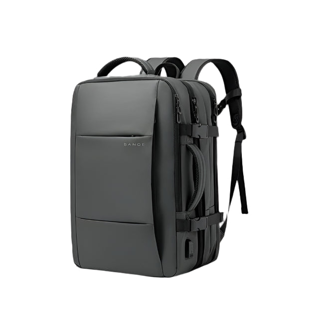 URBANFORM Business Backpack – Expandable, Waterproof, USB Charging Port & 17.3" Laptop Compartment