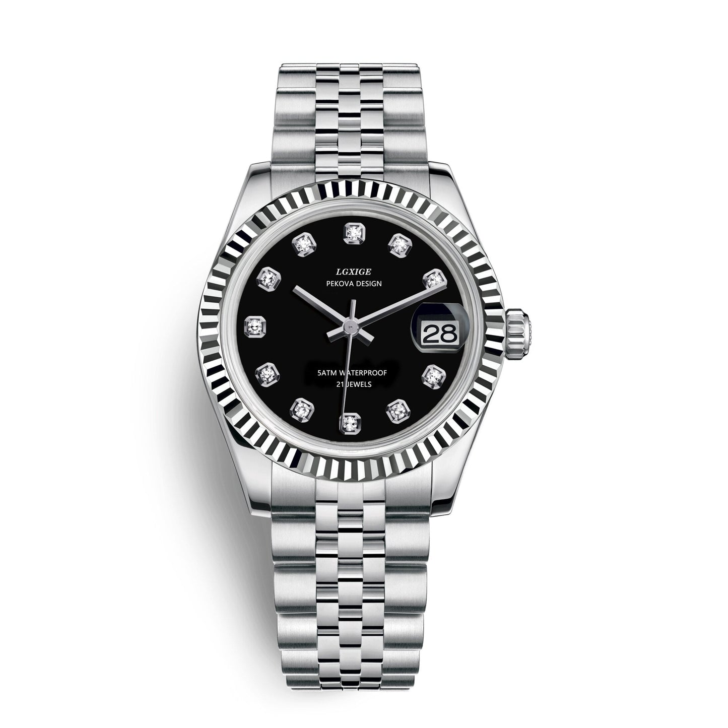 Classic Stainless Steel Wristwatch No. 296 – Timeless Elegance & Modern Precision