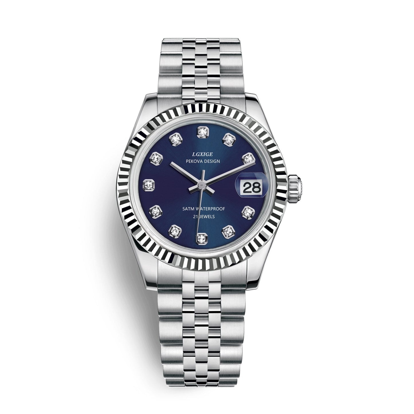 Classic Stainless Steel Wristwatch No. 296 – Timeless Elegance & Modern Precision
