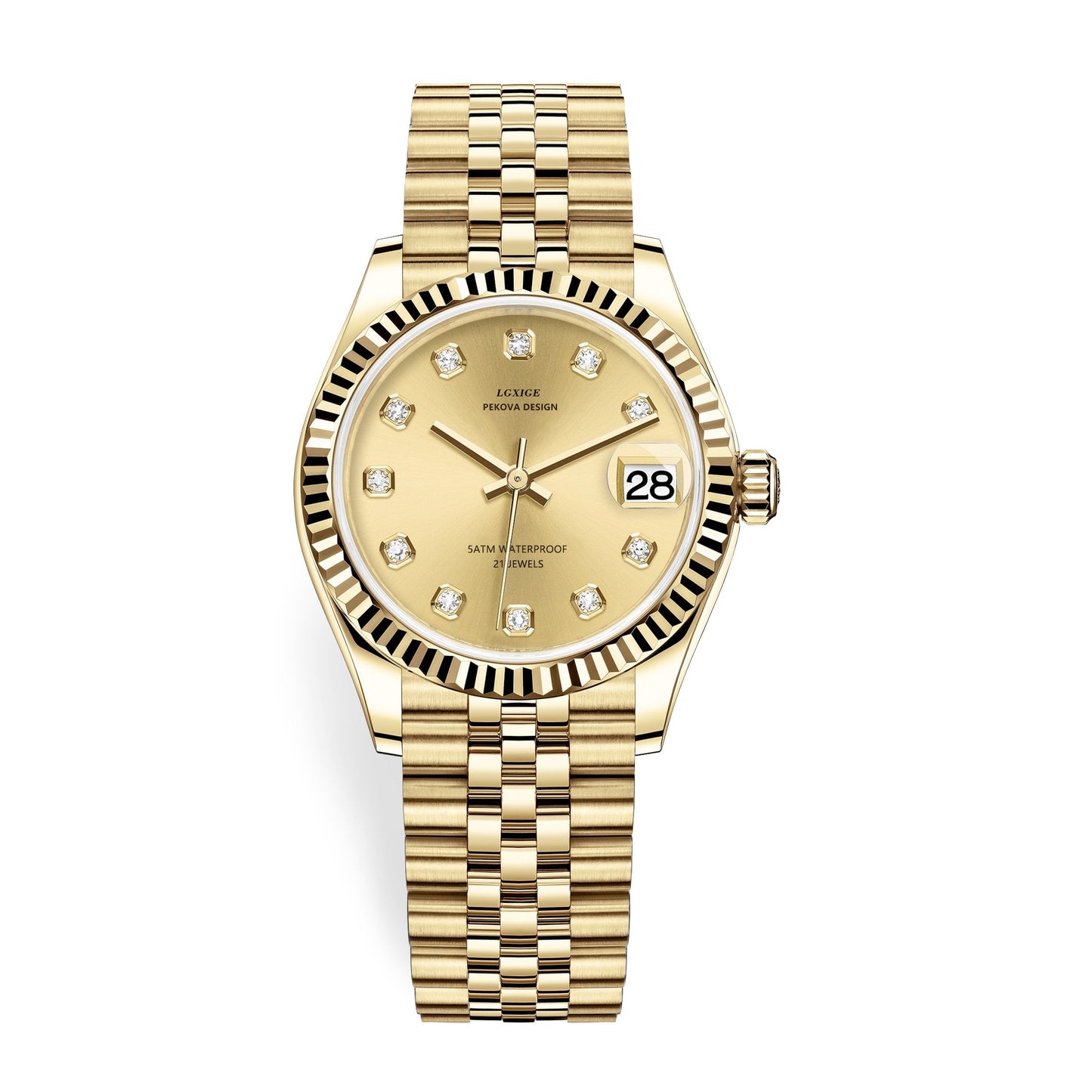 Classic Stainless Steel Wristwatch No. 296 – Timeless Elegance & Modern Precision
