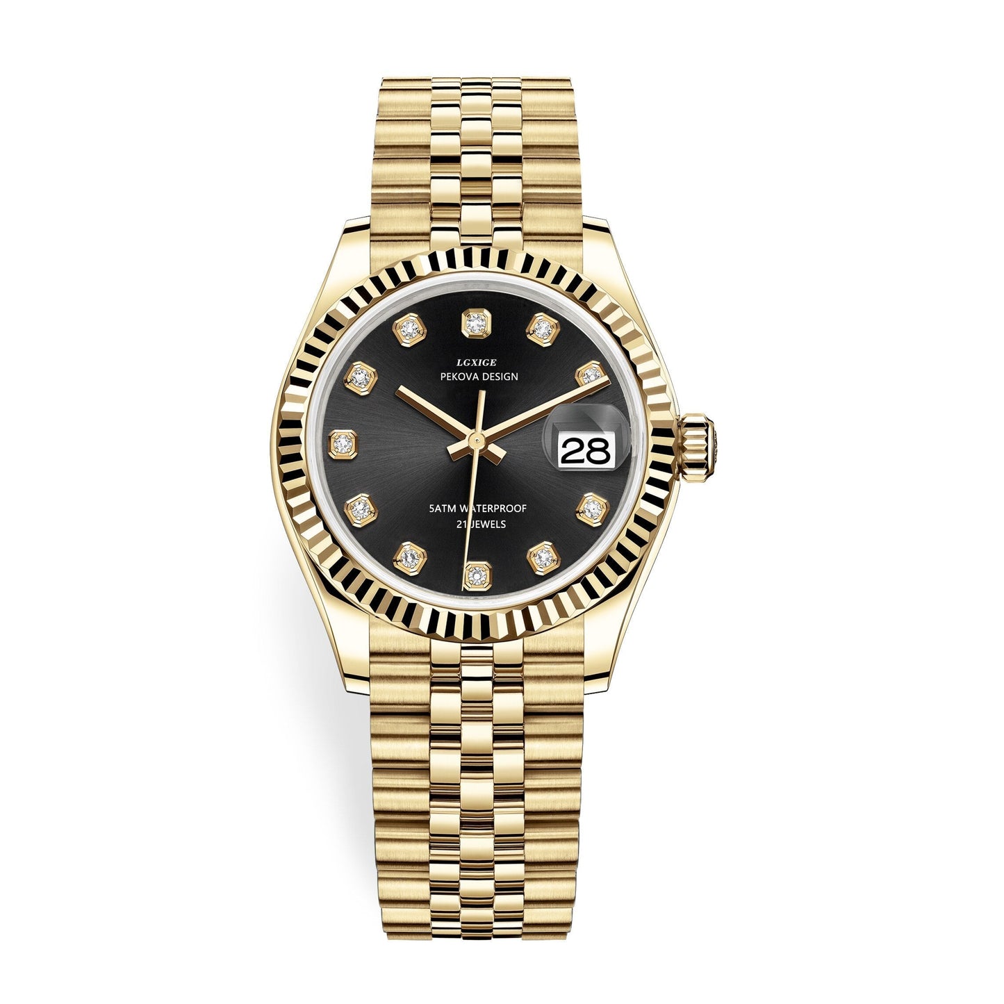 Classic Stainless Steel Wristwatch No. 296 – Timeless Elegance & Modern Precision