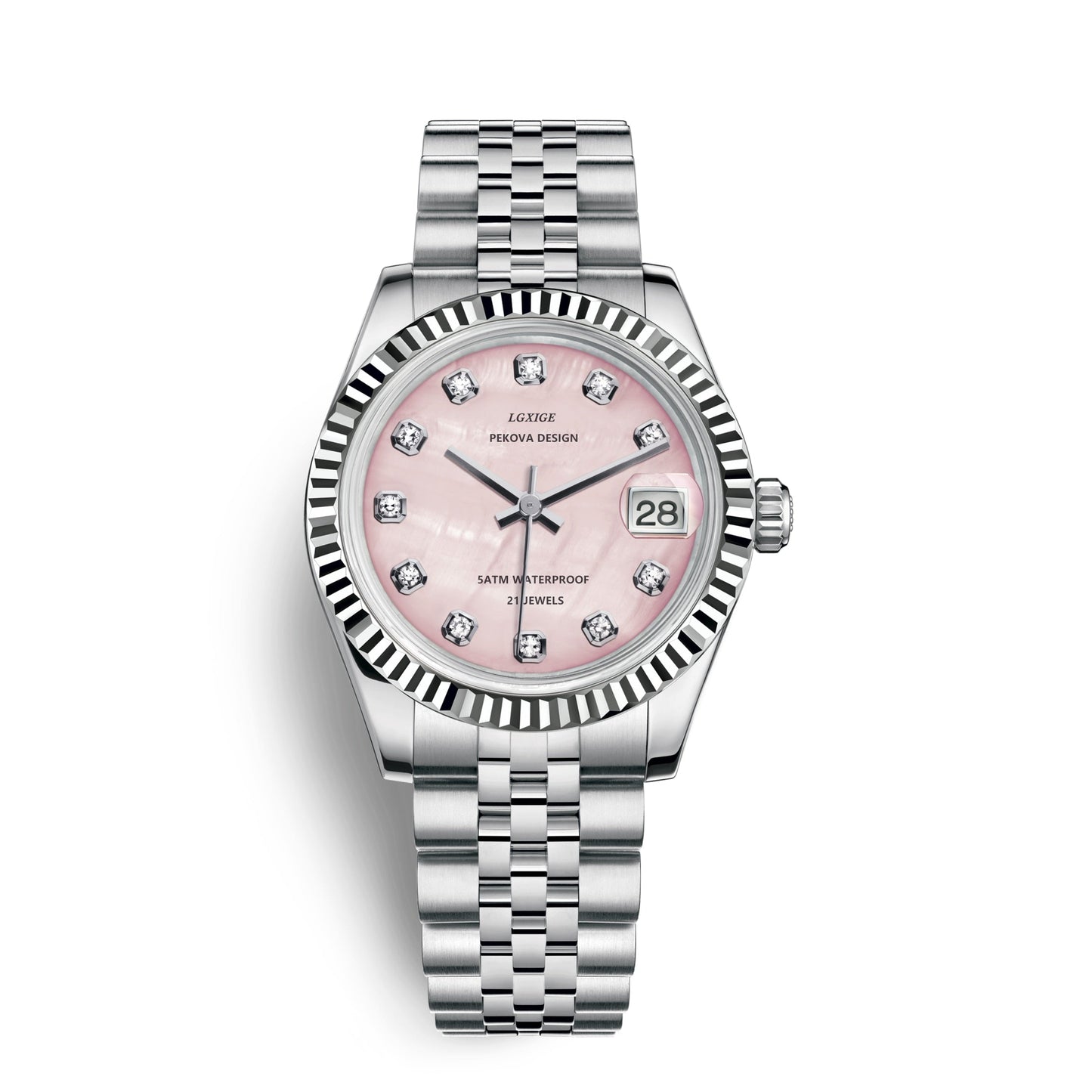Classic Stainless Steel Wristwatch No. 296 – Timeless Elegance & Modern Precision