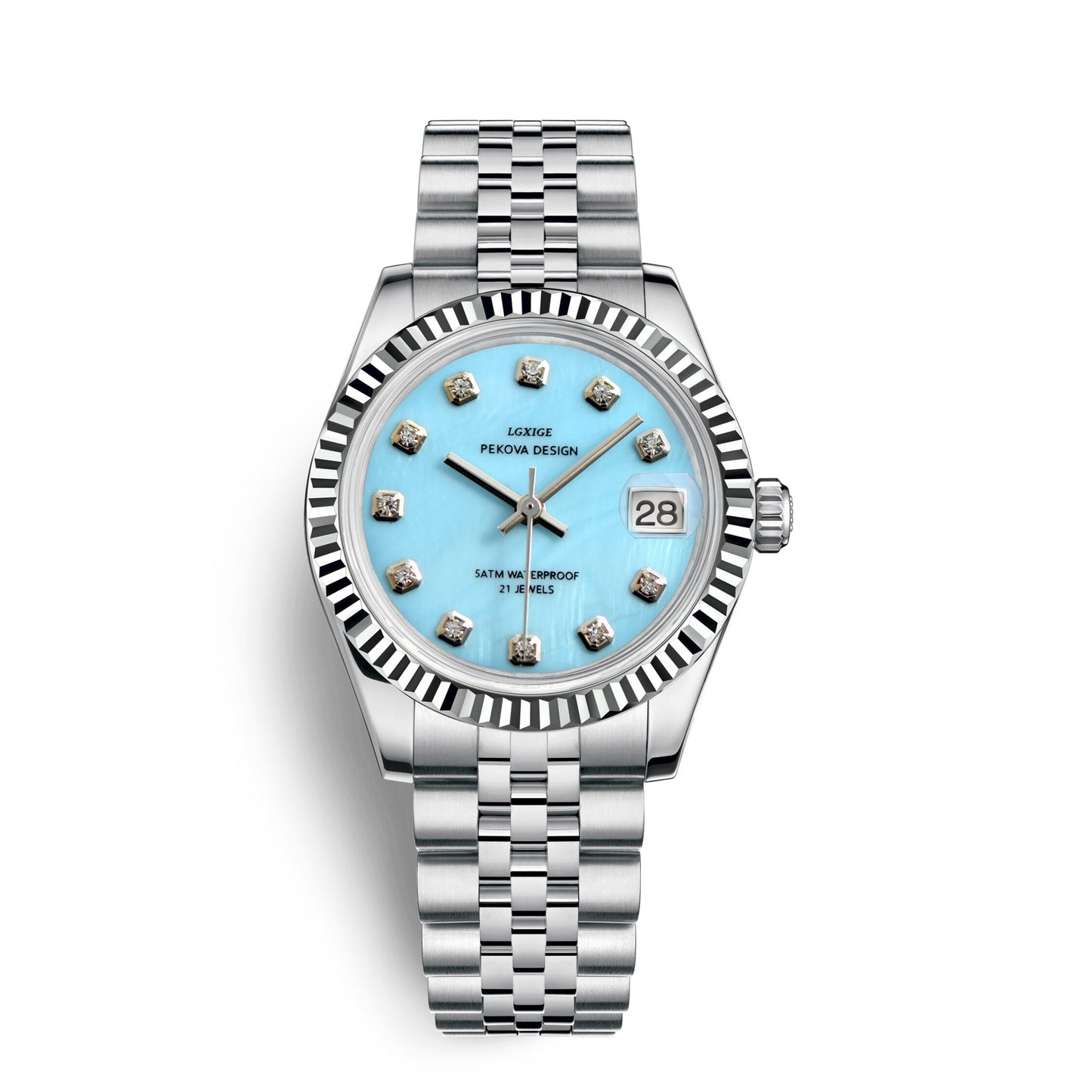 Classic Stainless Steel Wristwatch No. 296 – Timeless Elegance & Modern Precision