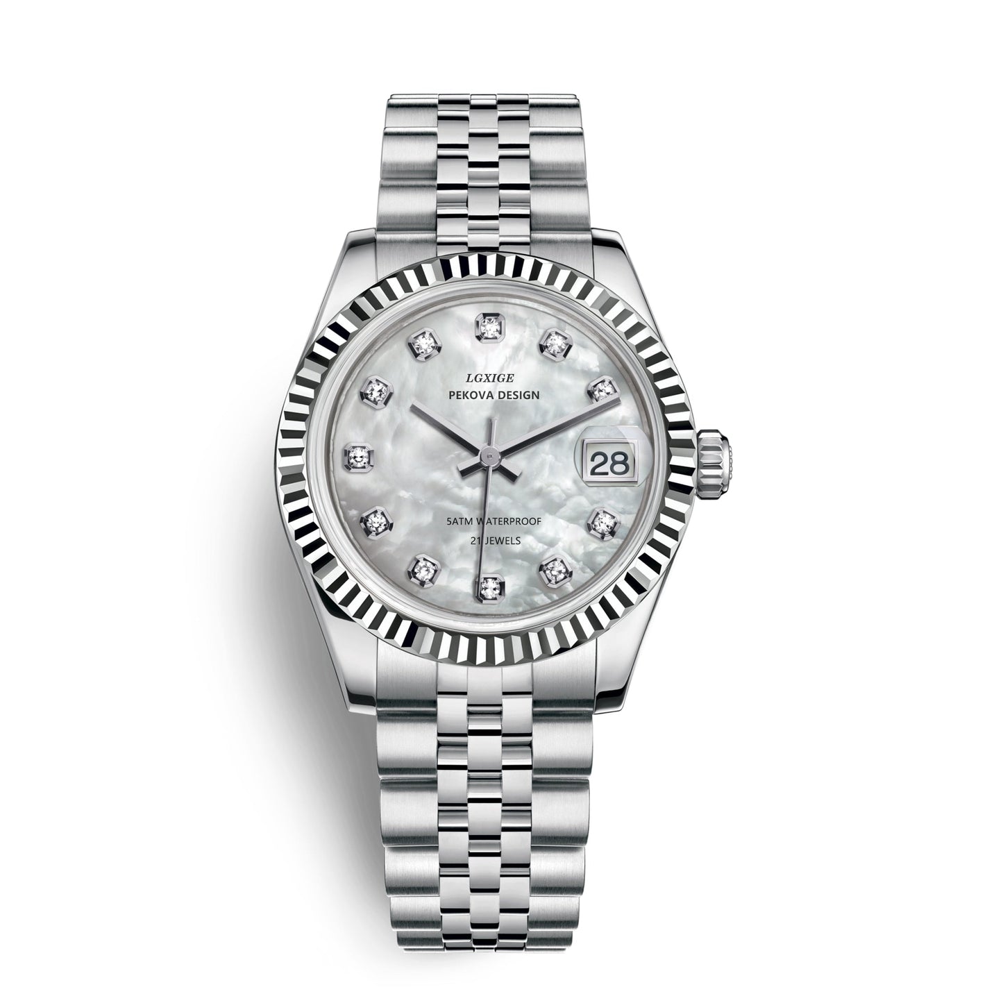 Classic Stainless Steel Wristwatch No. 296 – Timeless Elegance & Modern Precision