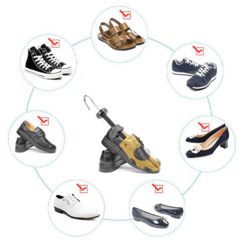 Adjustable Shoe Stretcher – Shoe Expander for Men & Women | Stretch Length & Width Comfortably