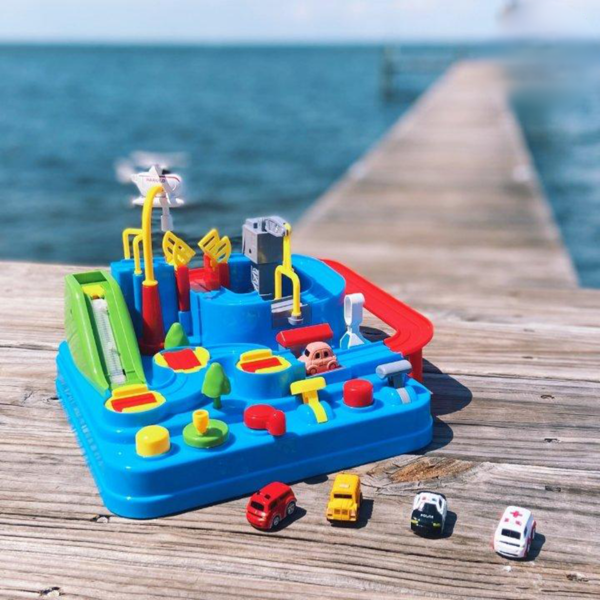 Car Adventure – City Driving Brain-Training Toy for Kids | Educational Playset with 8 Challenges