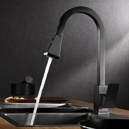 Modern Pull-Out Kitchen Tap – Stylish & Flexible Stainless Steel Mixer Faucet