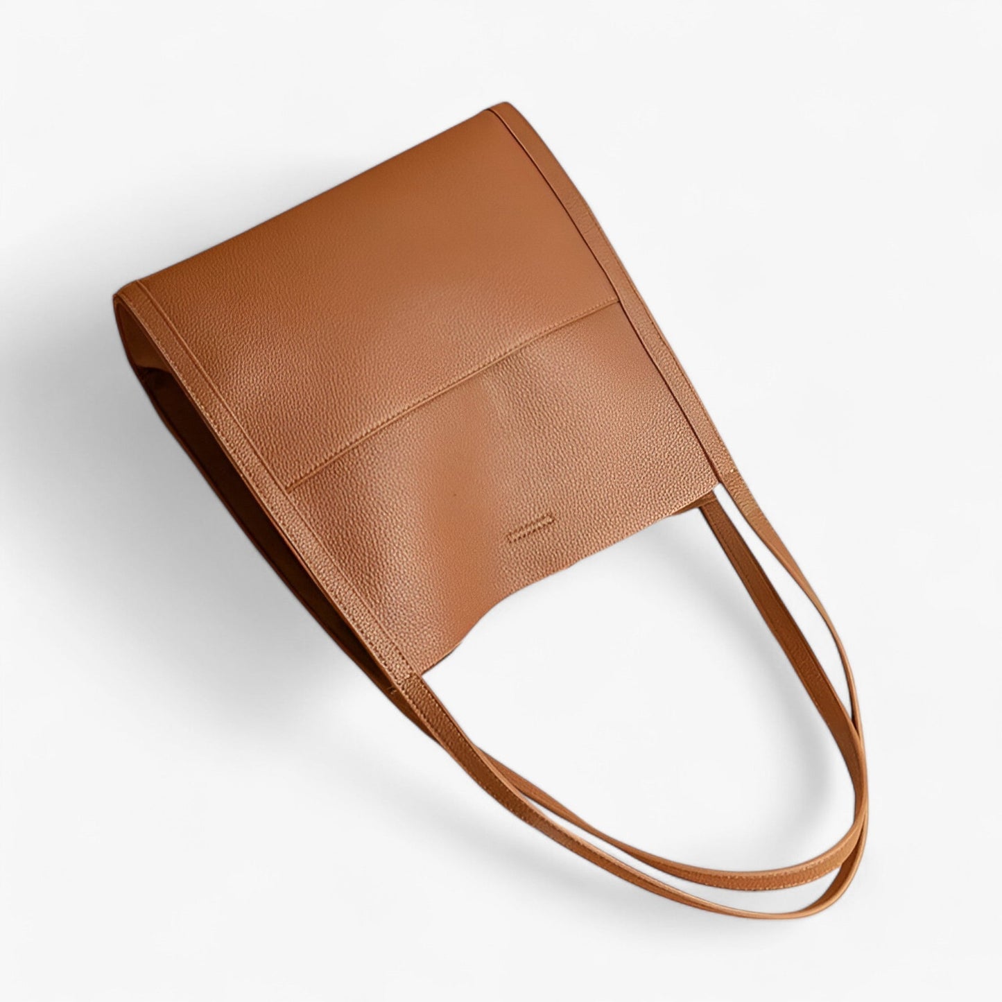 Classic Genuine Leather Shoulder Bag – Elegant & Durable Everyday Handbag for Women