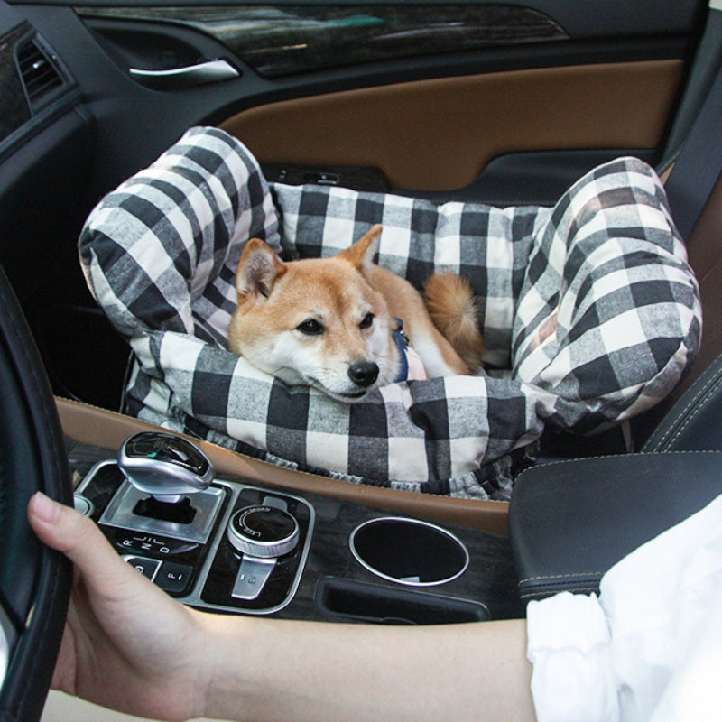 ComfyRide | Dog Car Seat Bed – Safe, Soft & Travel-Friendly Pet Carrier