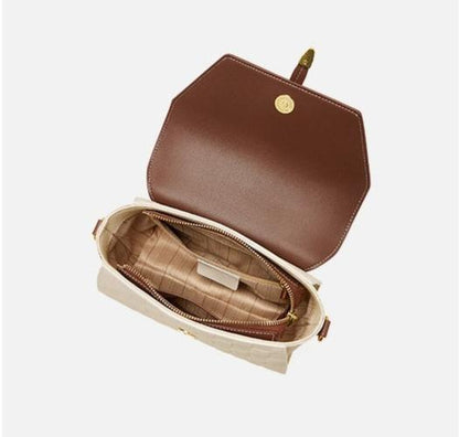 Luxury Genuine Leather Shoulder Bag – Elegant Crossbody Handbag