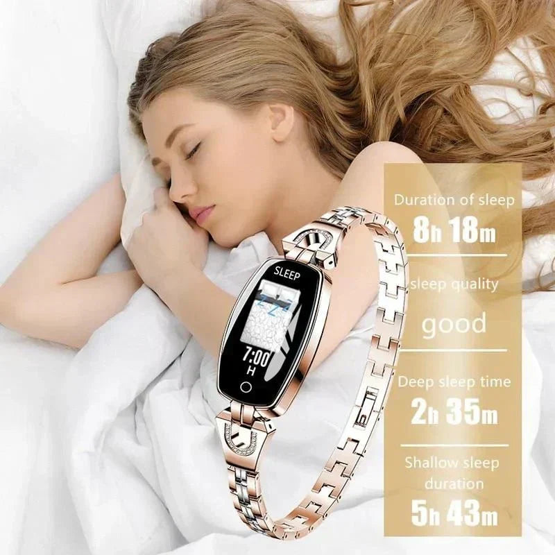 Waterproof Fitness Tracker – Smart Bracelet for Women