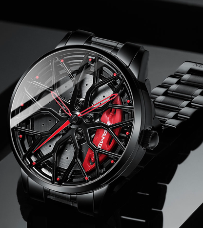 Elegant Racecar Watch – Unique Timepiece Inspired by Motorsport Precision