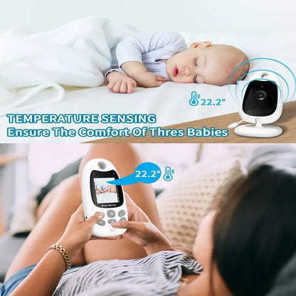 LittleGuard Baby Monitor – Wireless Video & Audio Monitor with Night Vision & Two-Way Talk