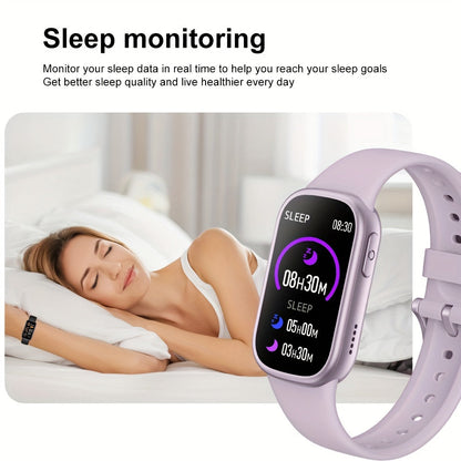 AquaFit Waterproof Smartwatch – Long Battery Life Fitness Tracker for Active Lifestyles