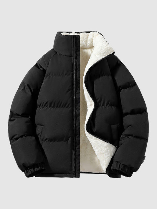 Calvin | Men's Fleece-Lined and Padded Puffer Jacket