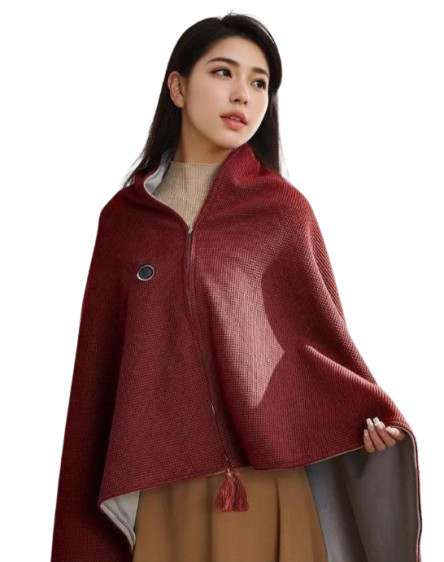 CozyHeat Portable Heated Blanket – USB-Powered Travel Throw with Fast Warming Fleece