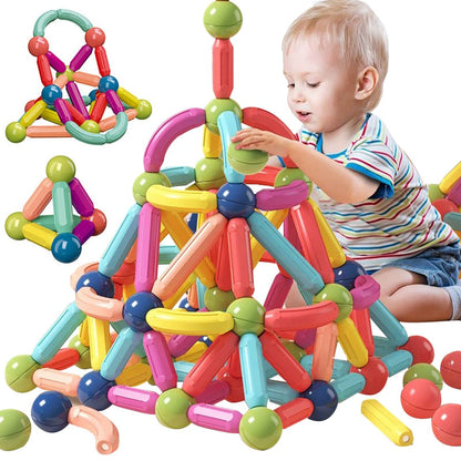 MagnaMaster – Magnetic Building Blocks for Kids | Creative STEM Construction Toy