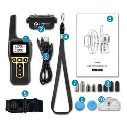 1000m Dog Training Collar – Waterproof, Rechargeable with Remote Control for Small, Medium & Large Dogs