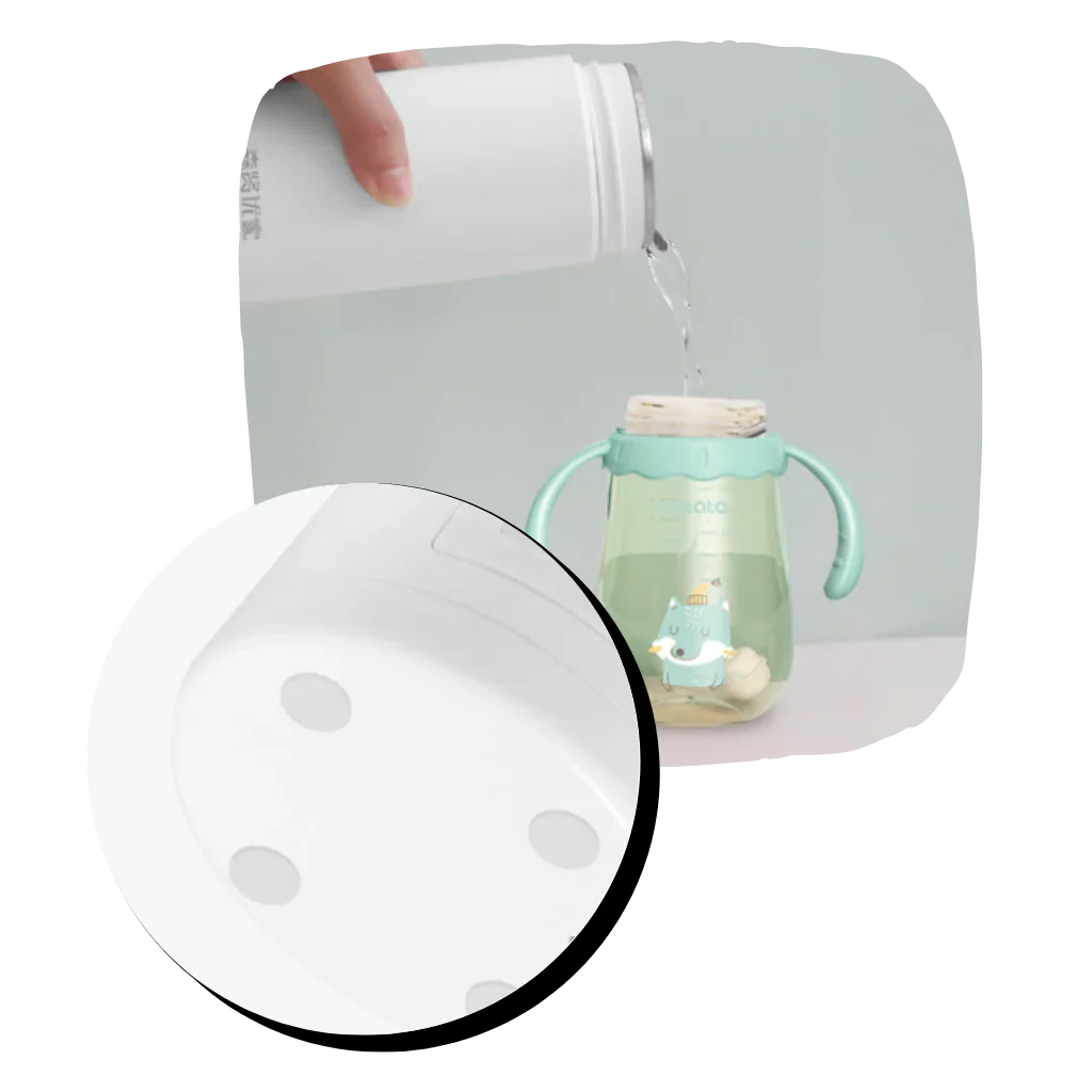 Portable Water Boiler 400ml – Compact Travel Kettle with Intelligent Temperature Control & Double Insulation