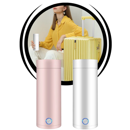 Portable Water Boiler 400ml – Compact Travel Kettle with Intelligent Temperature Control & Double Insulation