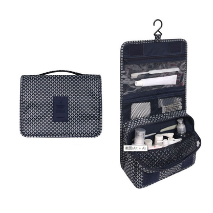 TravelEase –  Water-Resistant Travel Toiletry Bag with Hanging Hook
