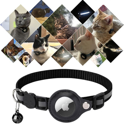 Milo Cat Collar with Safety Release – Reflective & AirTag Compatible
