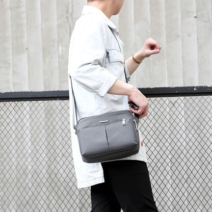 Waterproof Multi-Pocket Shoulder Messenger Bag for Everyday Use