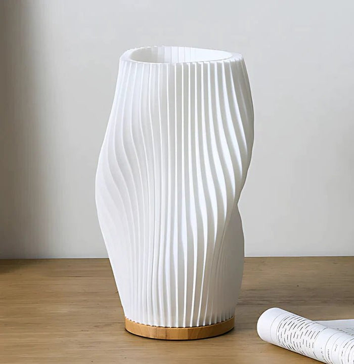 Wavecrest Table Lamp – Soft Glow Designer Lamp with Dimmable Warm & Natural White Light