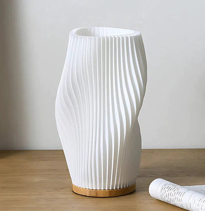 Wavecrest Table Lamp – Soft Glow Designer Lamp with Dimmable Warm & Natural White Light