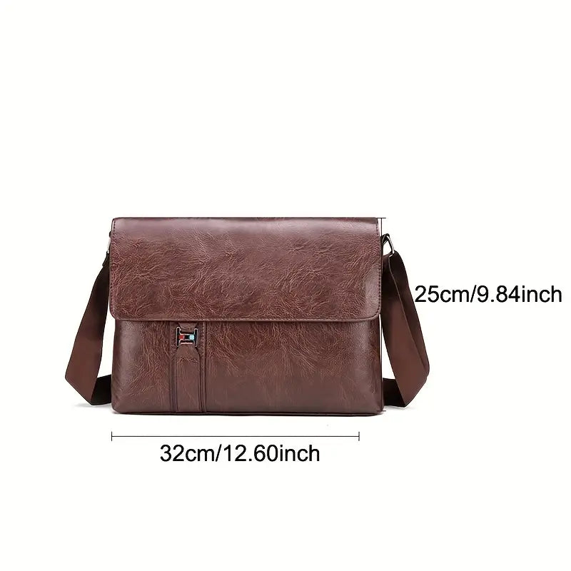 Lars | Minimalist Large Leather Shoulder Bag