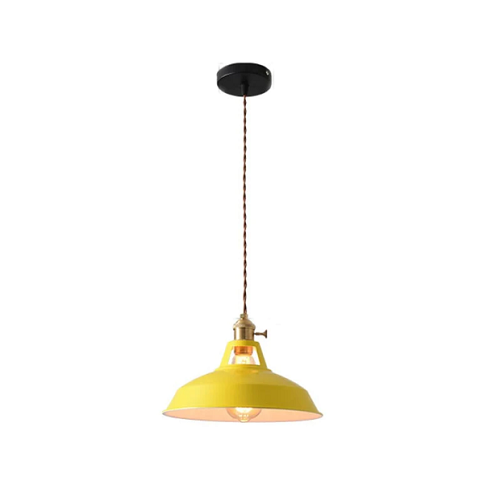 PastelAura – Vintage Pastel Metal Pendant Light for a Soft & Stylish Ambience
