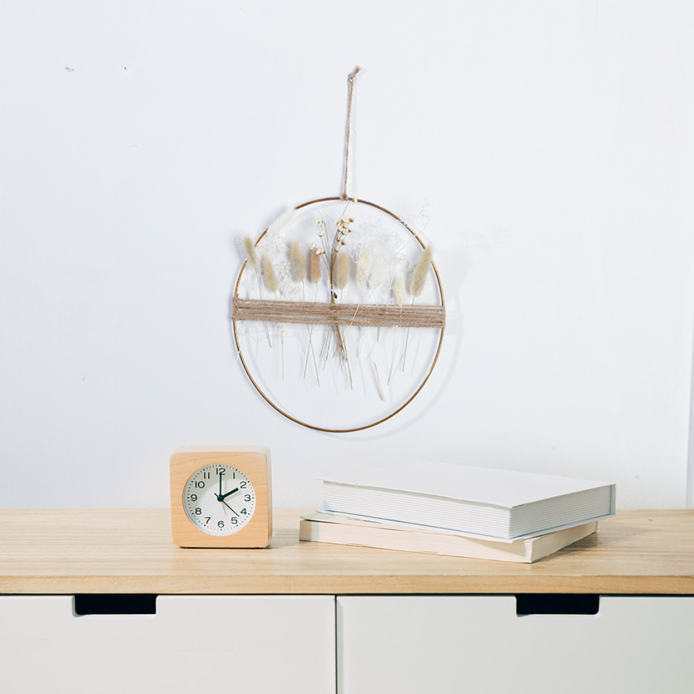 Fleur de Vie Artificial Floral Wreath – Realistic Flower Wreath for Front Door & Home Décor