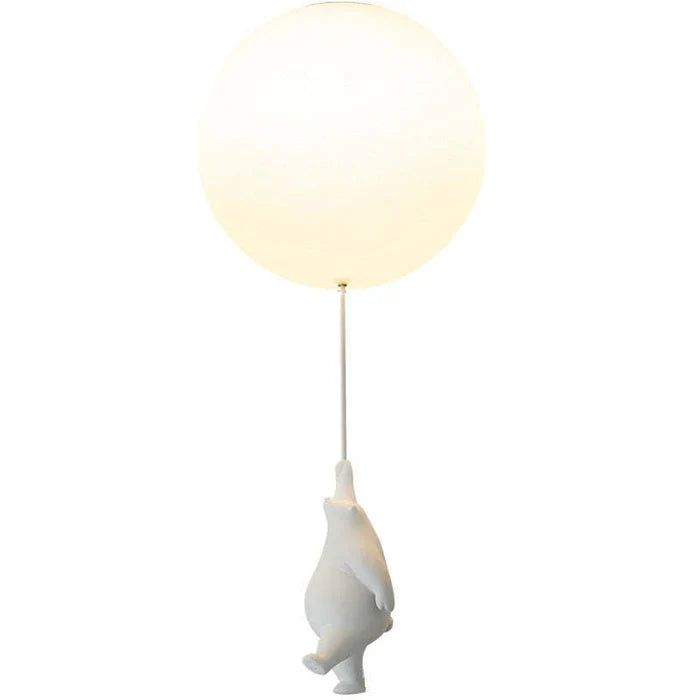 CloudBear Kids Ceiling Light – Bear & Balloon LED Pendant Lamp for Nursery and Bedroom Decor