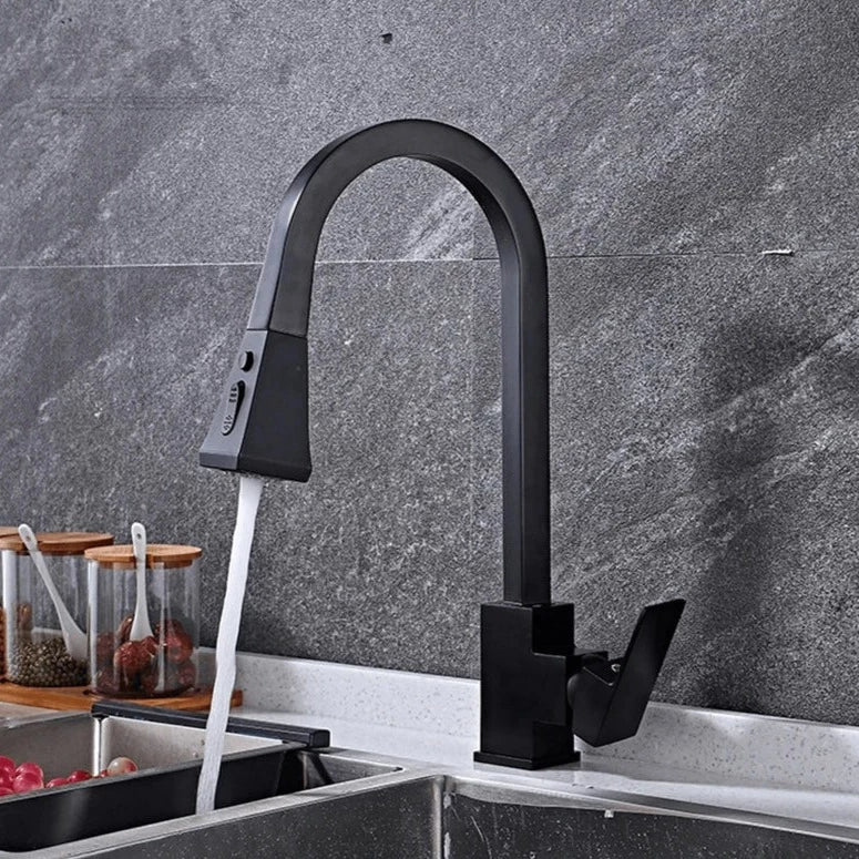 Modern Pull-Out Kitchen Tap – Stylish & Flexible Stainless Steel Mixer Faucet