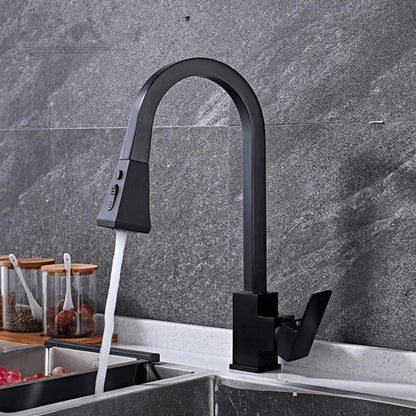 Modern Pull-Out Kitchen Tap – Stylish & Flexible Stainless Steel Mixer Faucet