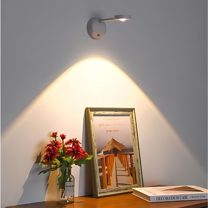 Wireless LED Spotlight | 360° Rotation & Dimmable with Motion Sensor