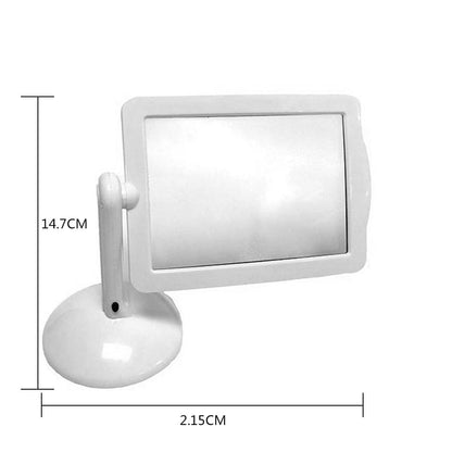 LumaRead LED Full Page Magnifier – Portable Hands-Free Reading Magnifier with Stand & Light