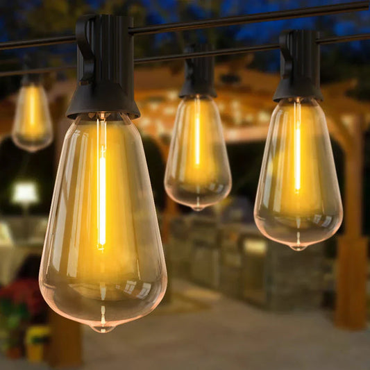 Weatherproof Outdoor LED String Lights – Garden, Patio & Festive Lighting
