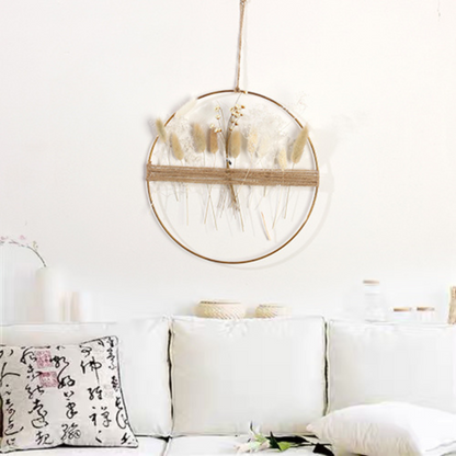 Fleur de Vie Artificial Floral Wreath – Realistic Flower Wreath for Front Door & Home Décor