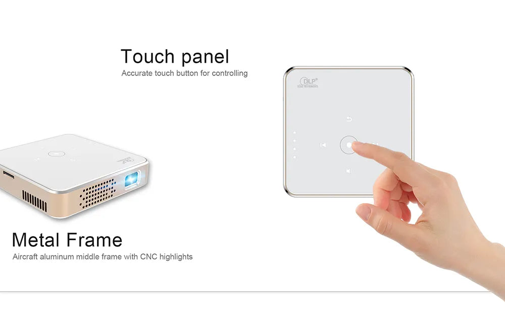 SmartBeam Projector – Portable Mini Full HD Home Cinema