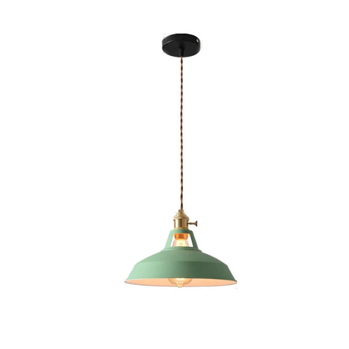 PastelAura – Vintage Pastel Metal Pendant Light for a Soft & Stylish Ambience