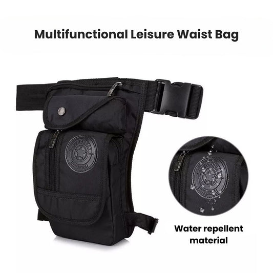 Outdoor Leg Bag – Waterproof Motorcycle Thigh & Hip Pouch for Travel & Adventure
