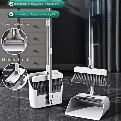 SweepMaster Multi-Functional Broom & Dustpan Set – Compact, Ergonomic & Efficient Cleaning Tool